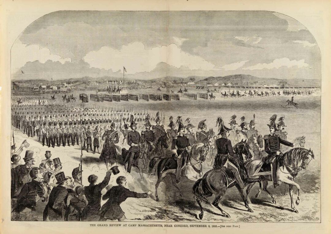 The Grand Review at Camp Massachusetts