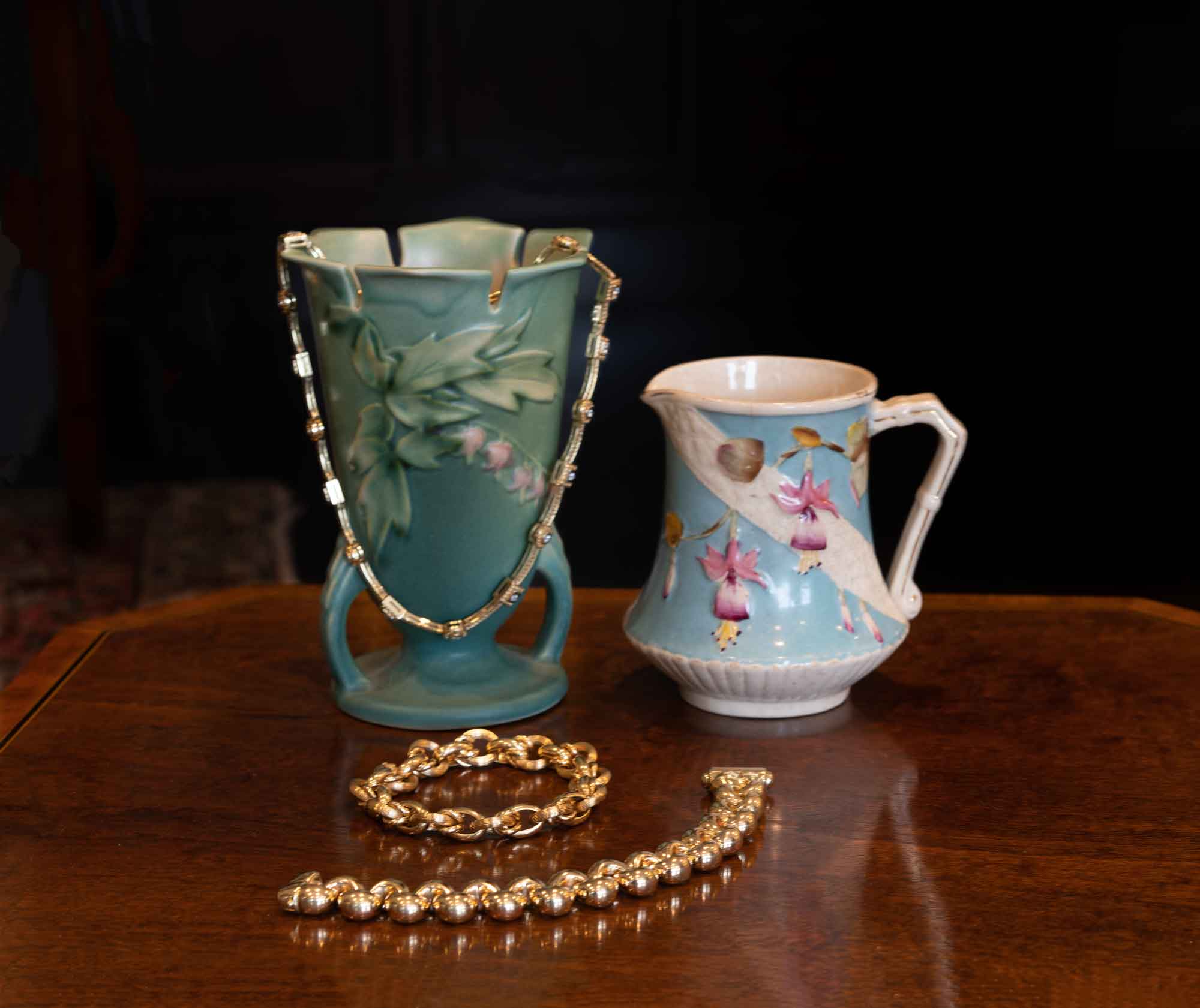 Jewelry and ceramics