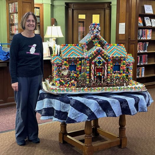 Gingerbread House Display